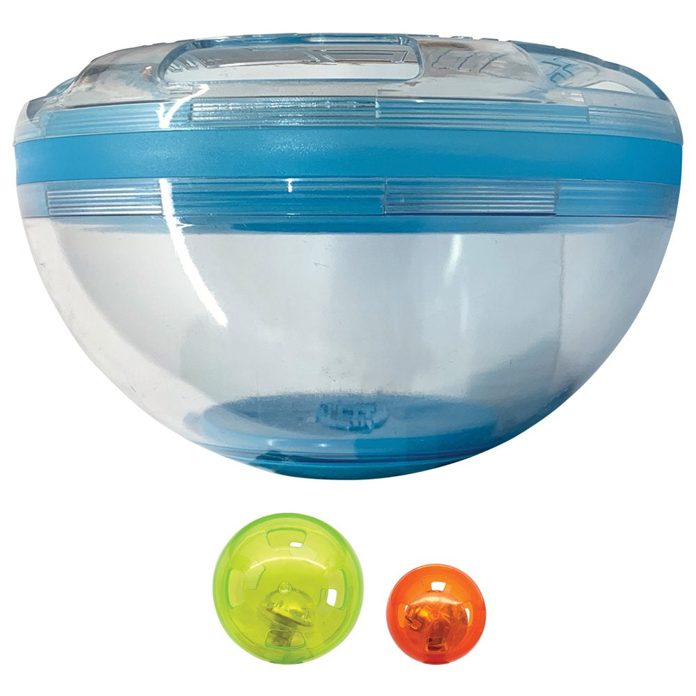 Nerf Cat Wobble Bowl – Light up & Rattle Cat Toy with LED Ball & Bell Ball, 7 Inch Animals & Pet Supplies > Pet Supplies > Cat Supplies > Cat Toys Gramercy Products, Inc.   