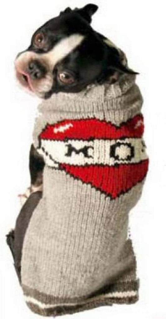 Chilly Dog Tattooed Mom Dog Sweater, X-Small Animals & Pet Supplies > Pet Supplies > Dog Supplies > Dog Apparel Chilly Dog   