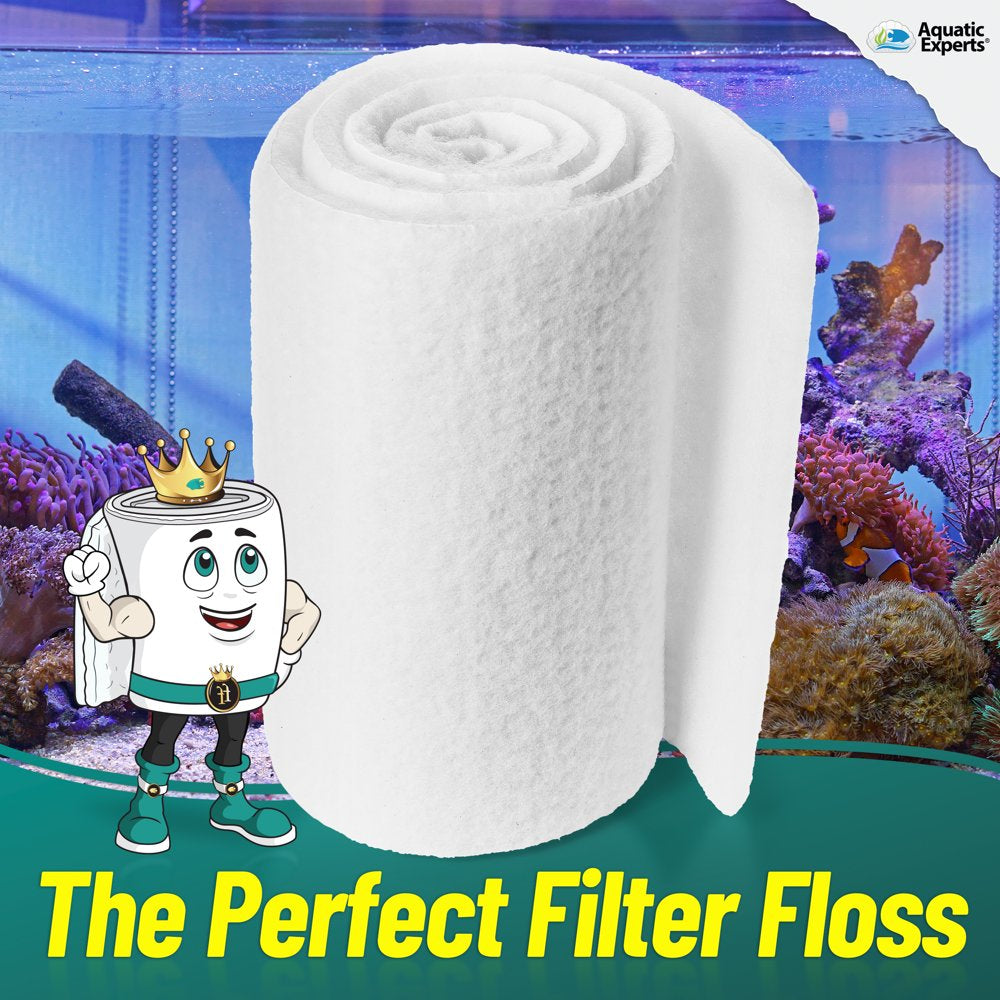 Aquatic Experts - Aquarium Filter Pad, Filterfirst Premium True Dual Density Filter Media Roll, 12'' by 72'' by 1/2'' Animals & Pet Supplies > Pet Supplies > Fish Supplies > Aquarium Filters Aquatic Experts   