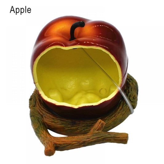 Pet Birds Feeder Bowl, Bird Food Feeding Bowl Feed Cup for Small Parrots Cockatiels Conure Hamster Small Animal Drinking Water Container for Birds Cage Accessories (Apple) Animals & Pet Supplies > Pet Supplies > Bird Supplies > Bird Cage Accessories BOLLSLEY Apple  