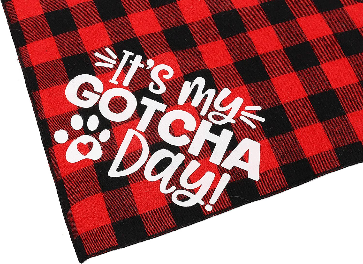 JPB Dog Birthday Bandana for Boy and Girl Dogs,Gotcha Day Pet Scarf,Dog Adoption Bandana Animals & Pet Supplies > Pet Supplies > Dog Supplies > Dog Apparel JPB   