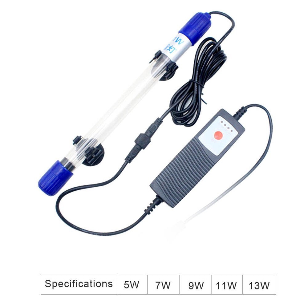 Submersible Light Aquarium Water Algae Green Disinfection Light 13W 110V Animals & Pet Supplies > Pet Supplies > Fish Supplies > Aquarium Lighting Top Dream Furniture   