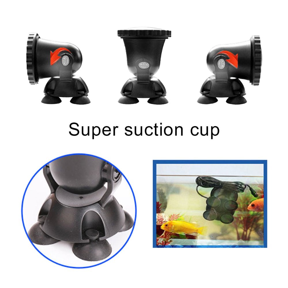 Gotofar Remote Control RGB Color Waterproof LED Aquarium Tank Lamp Projection Light Animals & Pet Supplies > Pet Supplies > Fish Supplies > Aquarium Lighting Gotofar   