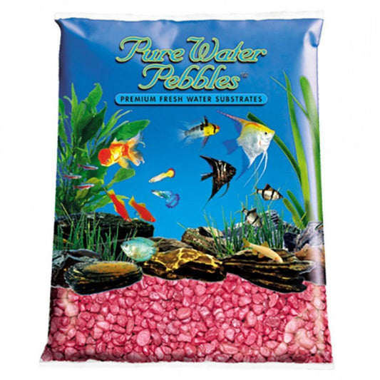 Pure Water Pebbles Aquarium Gravel - Red Frost 5 Lbs (8.7-9.5 Mm Grain) Pack of 4 Animals & Pet Supplies > Pet Supplies > Fish Supplies > Aquarium Gravel & Substrates Pure Water Pebbles   