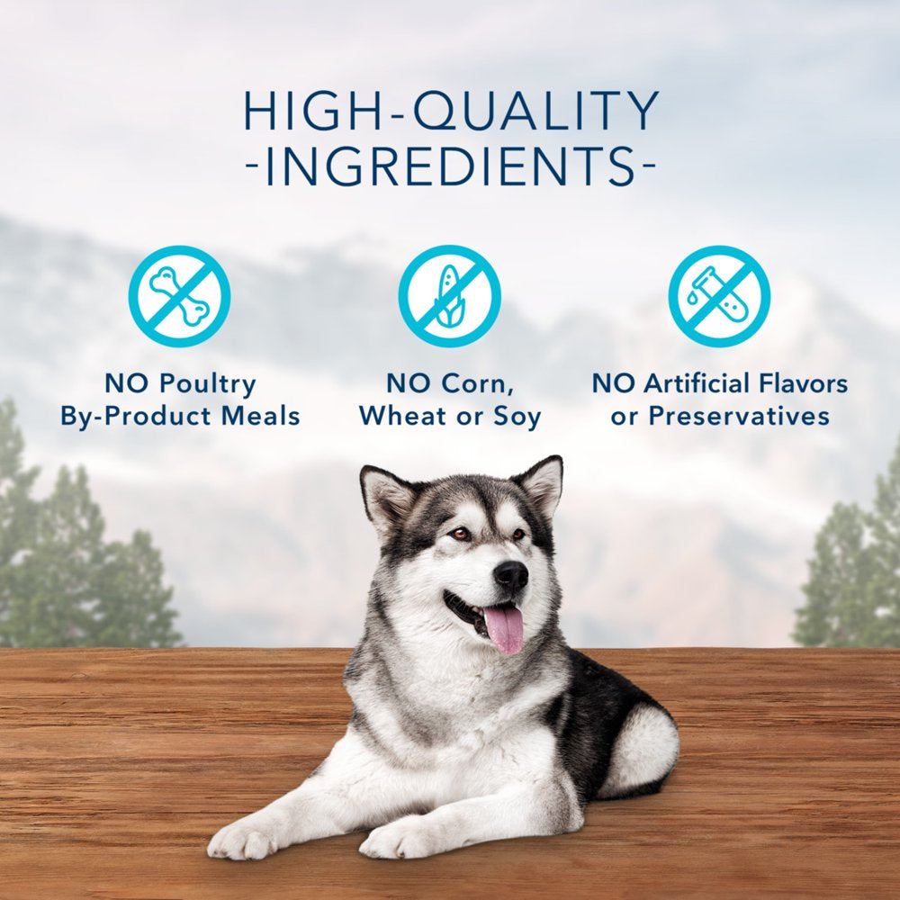 Blue Buffalo Wilderness Trail Treats High Protein Salmon Flavor Crunchy Biscuit Treats for Dogs, Grain-Free, 24 Oz. Bag