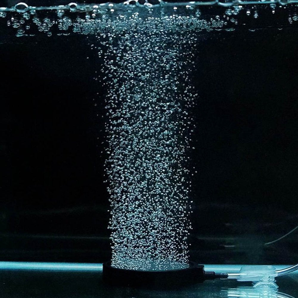 Hydroponics Aquarium Air Stone Disc Bubble Diffuser Pond Deep Dissolving Oxygen Diffusers