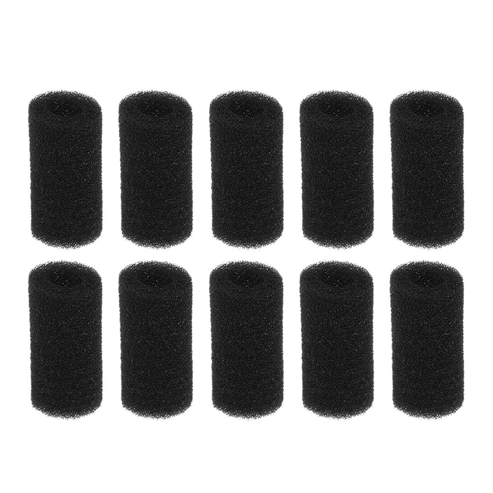 NICEXMAS 40Pcs Portable Fish Tank Pre-Filter Sponge Roll Cartridge Replacement Filters for Aquarium Animals & Pet Supplies > Pet Supplies > Fish Supplies > Aquarium Filters NICEXMAS Size 4 Black 