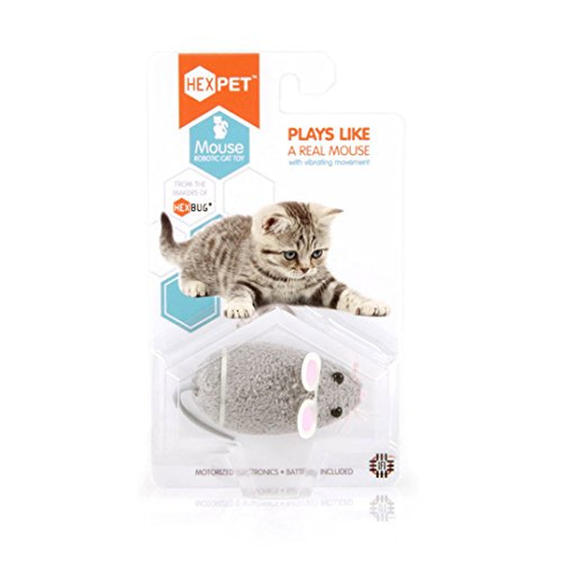 Hexbug Mouse Robotic Cat Toy, Grey Animals & Pet Supplies > Pet Supplies > Cat Supplies > Cat Toys Innovation First Trading SARL   