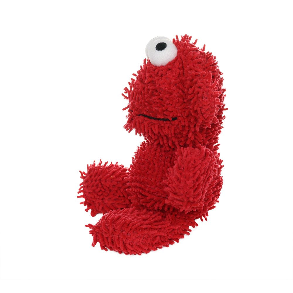 Mighty Microfiber Ball Monster Dog Toy, Made with Squeaker Balls, Minimal Stuffing, Red Animals & Pet Supplies > Pet Supplies > Dog Supplies > Dog Toys VIP Products   