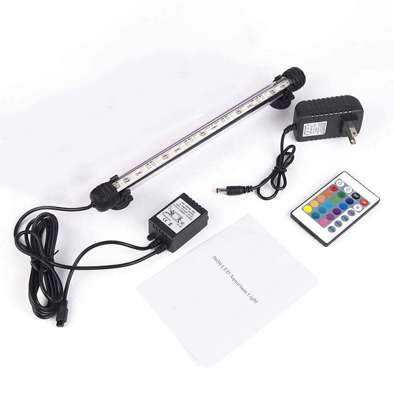 18-52Cm Aquarium Fish Tank LED Light Submersible Waterproof Bar Strip Lamp 5050 Underwater Lights Animals & Pet Supplies > Pet Supplies > Fish Supplies > Aquarium Lighting Gonex   