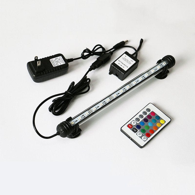 18-52Cm Remote Aquarium Fish Tank Light RGB LED Light Bar Strip Lamp Submersible Waterproof Light Animals & Pet Supplies > Pet Supplies > Fish Supplies > Aquarium Lighting Oak Leaf   