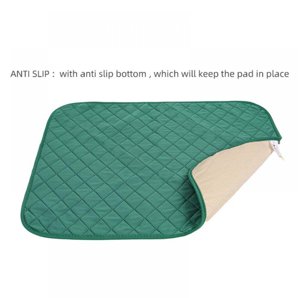 18 X 22 IN- Waterproof Reusable/Quilted Washable Large Dog/Puppy Training Travel Pee Pads/Wee Wee Pads Animals & Pet Supplies > Pet Supplies > Dog Supplies > Dog Diaper Pads & Liners Wisremt   