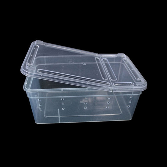 Opolski Transparent Plastic Amphibian Insect Reptile Breeding Box Transport Feeding Case Animals & Pet Supplies > Pet Supplies > Reptile & Amphibian Supplies > Reptile & Amphibian Food CDAR   