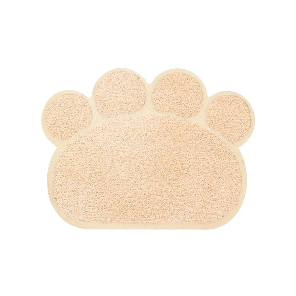 Pet Cat Litter Mat Kitty Trapping Boxes to Trap Mess Scatter Control Washable Indoor Pet Rug and Carpet Supplies Wearing Toys Animals & Pet Supplies > Pet Supplies > Cat Supplies > Cat Litter Box Mats Youxiang Beige  