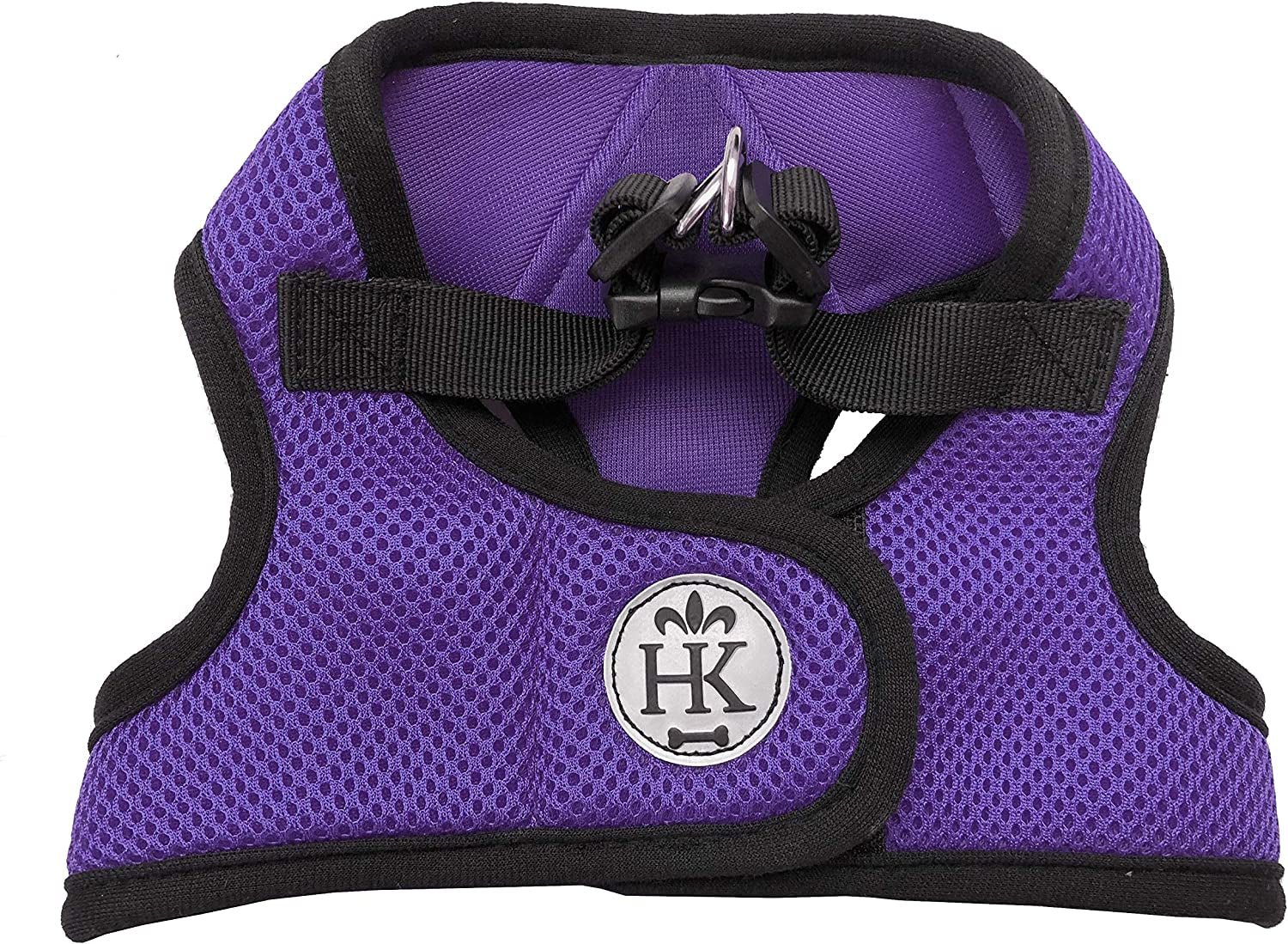 H&K Hudson Harness | Red (Extra-Small) | Easy Control Step-In Mesh Vest Harness for Dogs with Reflective Strips for Safety | Walking, Training Harness for Dogs Animals & Pet Supplies > Pet Supplies > Dog Supplies > Dog Apparel Huxley & Kent Purple Extra-Large 