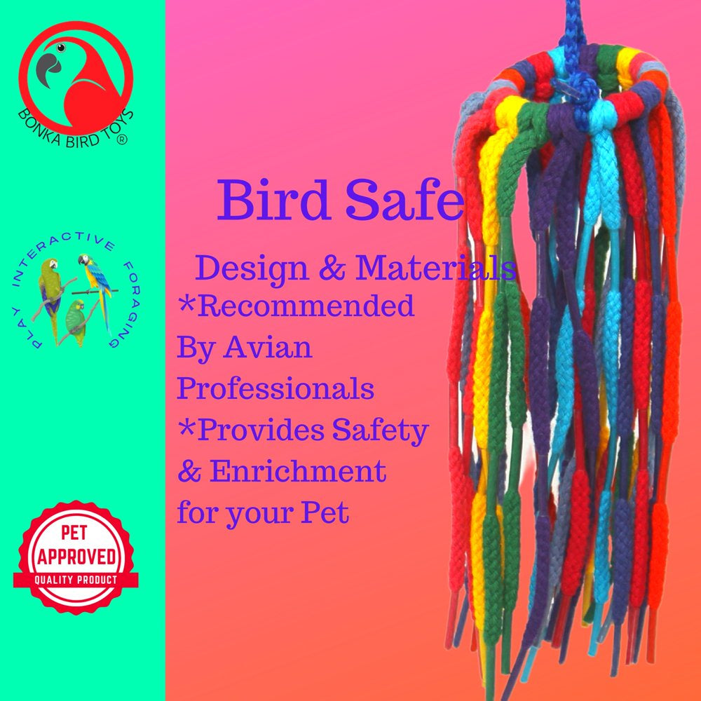 Bonka Bird Toys 51214 Small Aglet Heaven Bird Toy. Animals & Pet Supplies > Pet Supplies > Bird Supplies > Bird Toys Aronico   