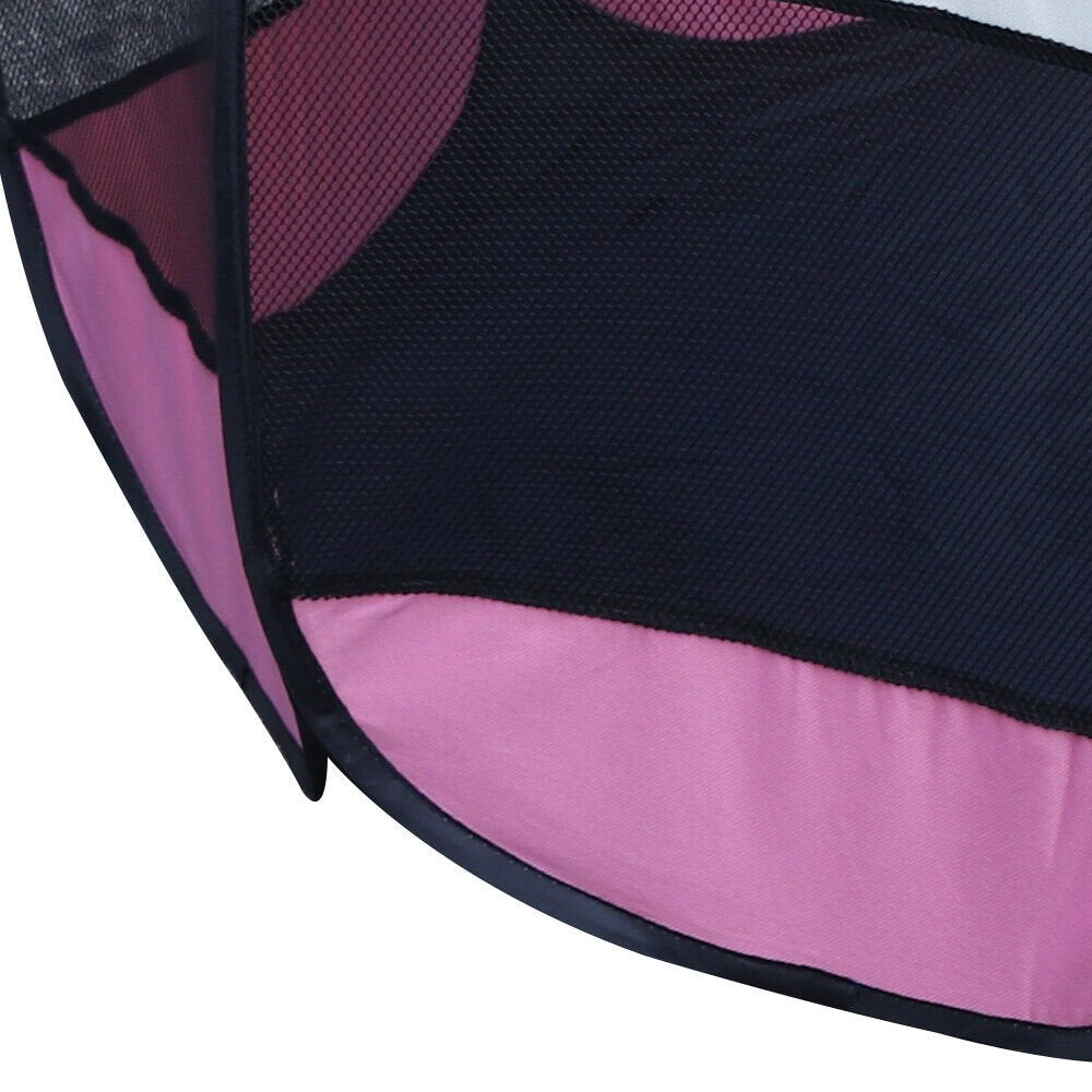 DENEST Large Foldable Pet Playpen Outdoor Travel Fence Dog Cat Rabbit 8-Panel Tent Animals & Pet Supplies > Pet Supplies > Dog Supplies > Dog Kennels & Runs DENEST   