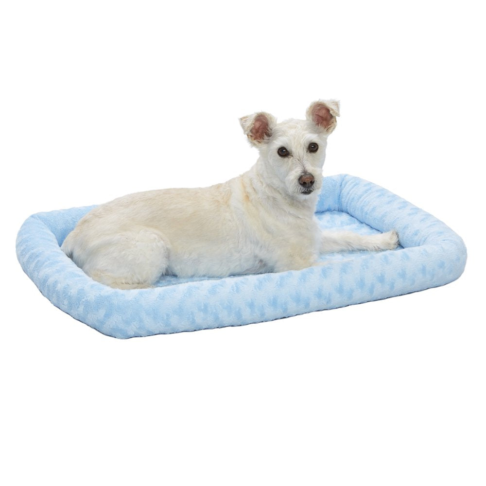 Midwest Quiettime Pet Bed & Dog Crate Mat, Pink, 30" Animals & Pet Supplies > Pet Supplies > Cat Supplies > Cat Beds Midwest Homes For Pets 30" Powder Blue 