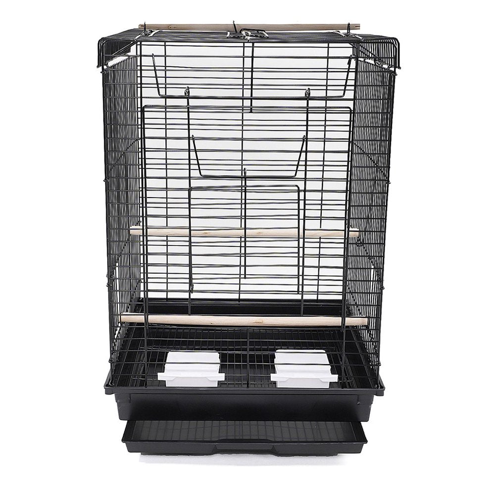 Hi.Fancy Metal Bird Cage Home Birdcage Food Feeding Cups Wooden Perch Stands Small Medium Size Bird Supplies Animals & Pet Supplies > Pet Supplies > Bird Supplies > Bird Cages & Stands Hi.FANCY   