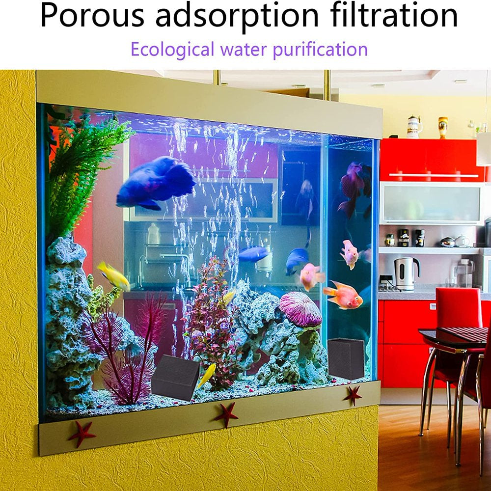 Mntiln Water Purifier Cube, Ultra Strong Activate Carbon Water Purification Filter, Reusable Activated Carbon Water Purifier, Aquarium Water Purifier Cube for Fish Tank, Ponds, Horse Water Trough Animals & Pet Supplies > Pet Supplies > Fish Supplies > Aquarium Filters jinkunde   