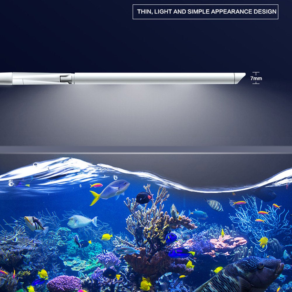 LED Aquarium Clip-On Lighting Lamp 100V-240V Adjustable Fish Tank Four-Row Lights Animals & Pet Supplies > Pet Supplies > Fish Supplies > Aquarium Lighting ExtremeWin   