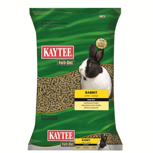 Kaytee Forti Diet Rabbit Food, 10 Pounds. Pelleted Food Animals & Pet Supplies > Pet Supplies > Small Animal Supplies > Small Animal Food Central Garden and Pet   
