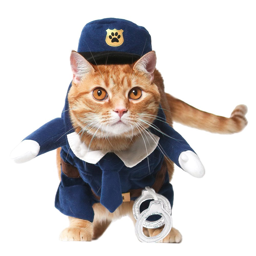 Vibrant Life Halloween Dog Costume and Cat Costume: Police Officer, Size Small Animals & Pet Supplies > Pet Supplies > Dog Supplies > Dog Apparel Hong Kong City Toys   