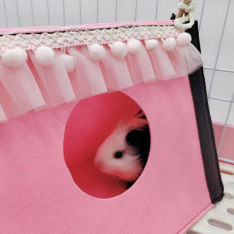 Small Animal Hideout Tent Cage House for Hamster Rat Mice Parrot Habitats Rat Hideaway Chew Cage Toy Animals & Pet Supplies > Pet Supplies > Small Animal Supplies > Small Animal Habitats & Cages Bydezcon   