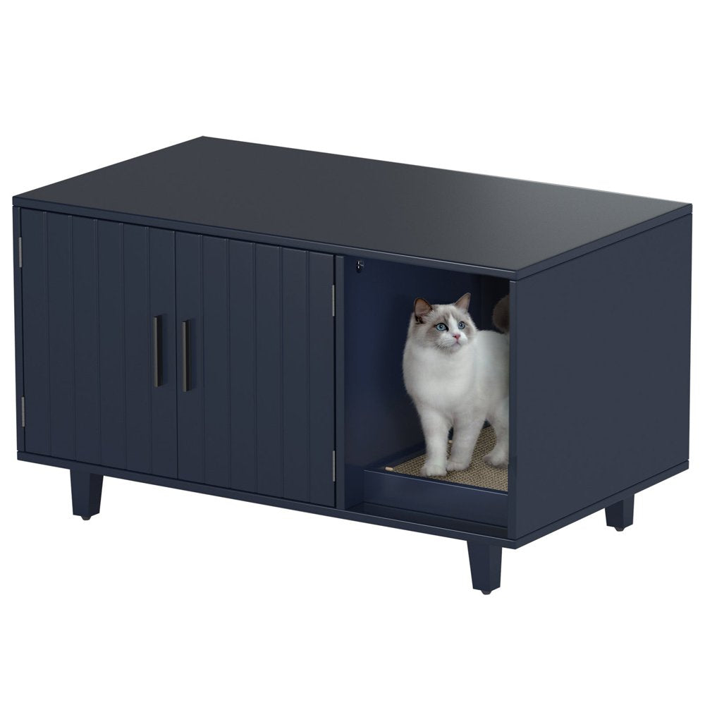 Good Life Apparel Modern Pet Crate Litter Box Enclosure House Table Animals & Pet Supplies > Pet Supplies > Cat Supplies > Cat Apparel Good Life Apparel   
