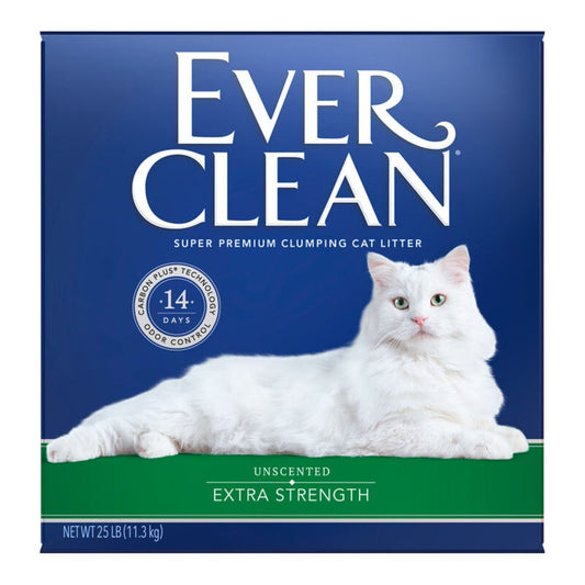 Ever Clean Extra Strength Cat Litter, Unscented, 25-Lb