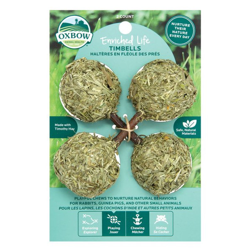 Oxbow Enriched Life Timbells for Small Animals Animals & Pet Supplies > Pet Supplies > Small Animal Supplies > Small Animal Food Oxbow   