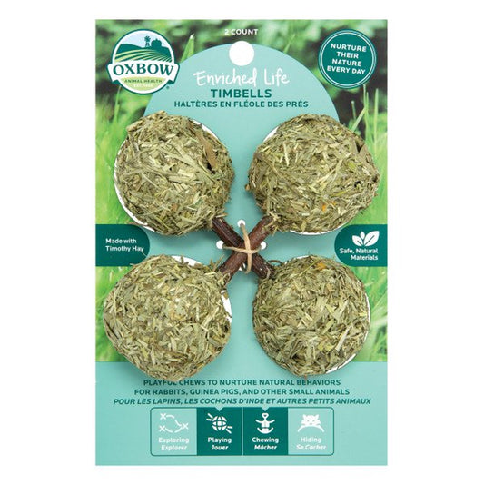 Oxbow Enriched Life Timbells for Small Animals Animals & Pet Supplies > Pet Supplies > Small Animal Supplies > Small Animal Food Oxbow   