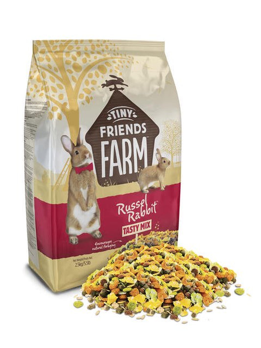 Tiny Friends Farm Russel Rabbit, Food 5.5Lb