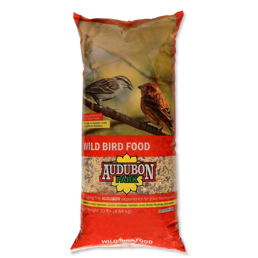 Audubon Park 12250 Wild Bird Food, 10 Lb 4 Pack Animals & Pet Supplies > Pet Supplies > Bird Supplies > Bird Food Audubon Park   