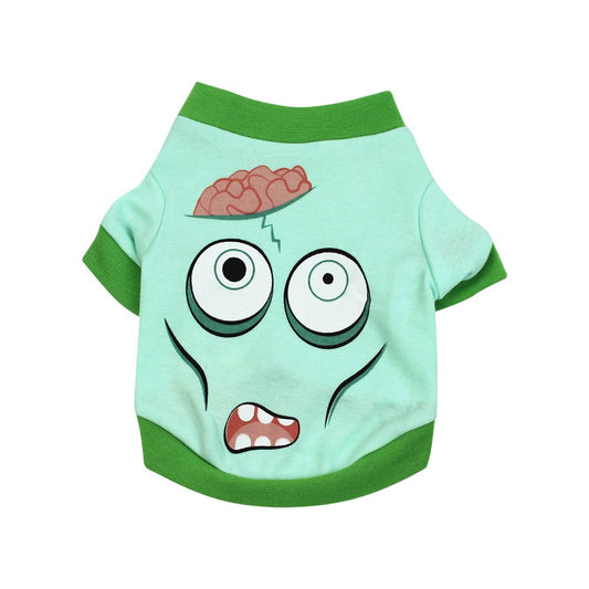 Cute Comfy Vest Tops Pet Outfit Hoodies for Dog Little Puppy Shirt 2022 Fashion Pet Apparel Halloween Dog Cat Costume Green X-Large Animals & Pet Supplies > Pet Supplies > Cat Supplies > Cat Apparel Pet Clothes XL Green 