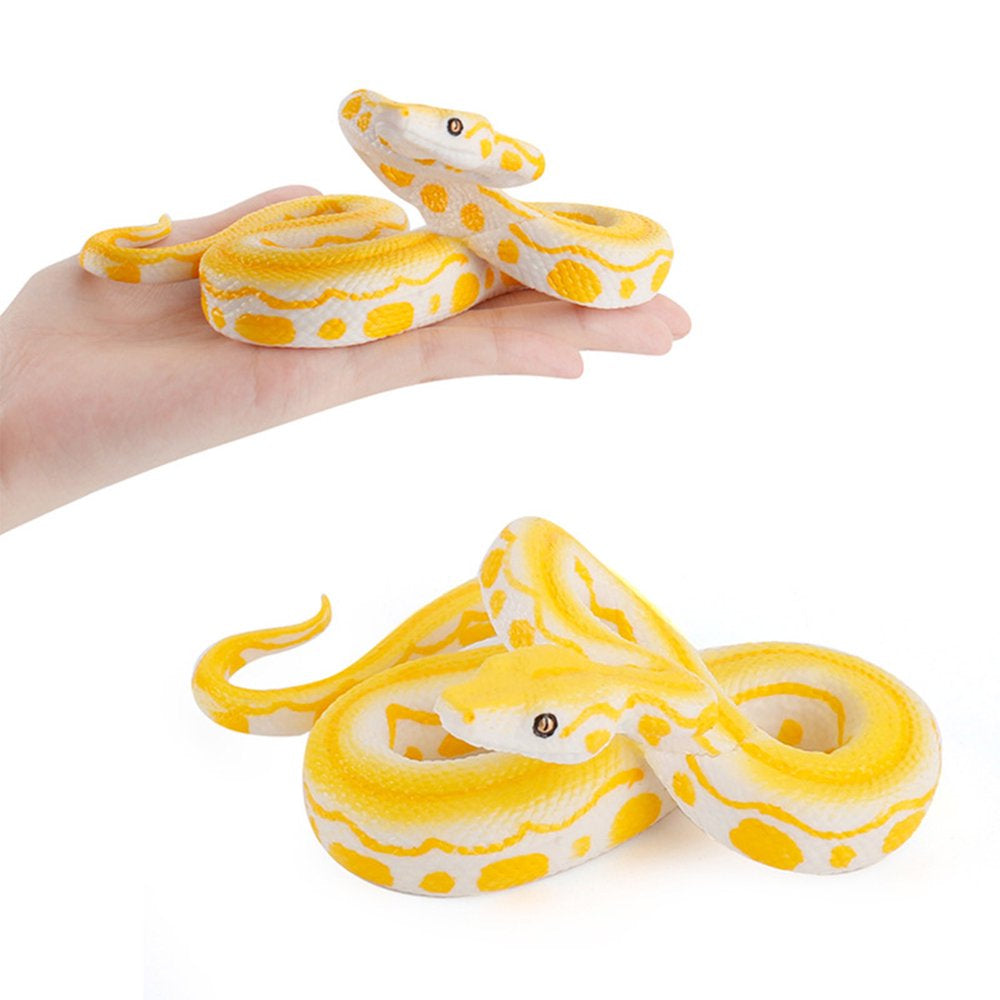 Simulation Wild Animal Hovering Snake Model Amphibians Reptile Tricky Toybirthday Present Soft Pillow Stuffed Doll Toy Fall Decor Ideal Christmas, Halloween Themed Outdoor Toys 0912T, 4776
