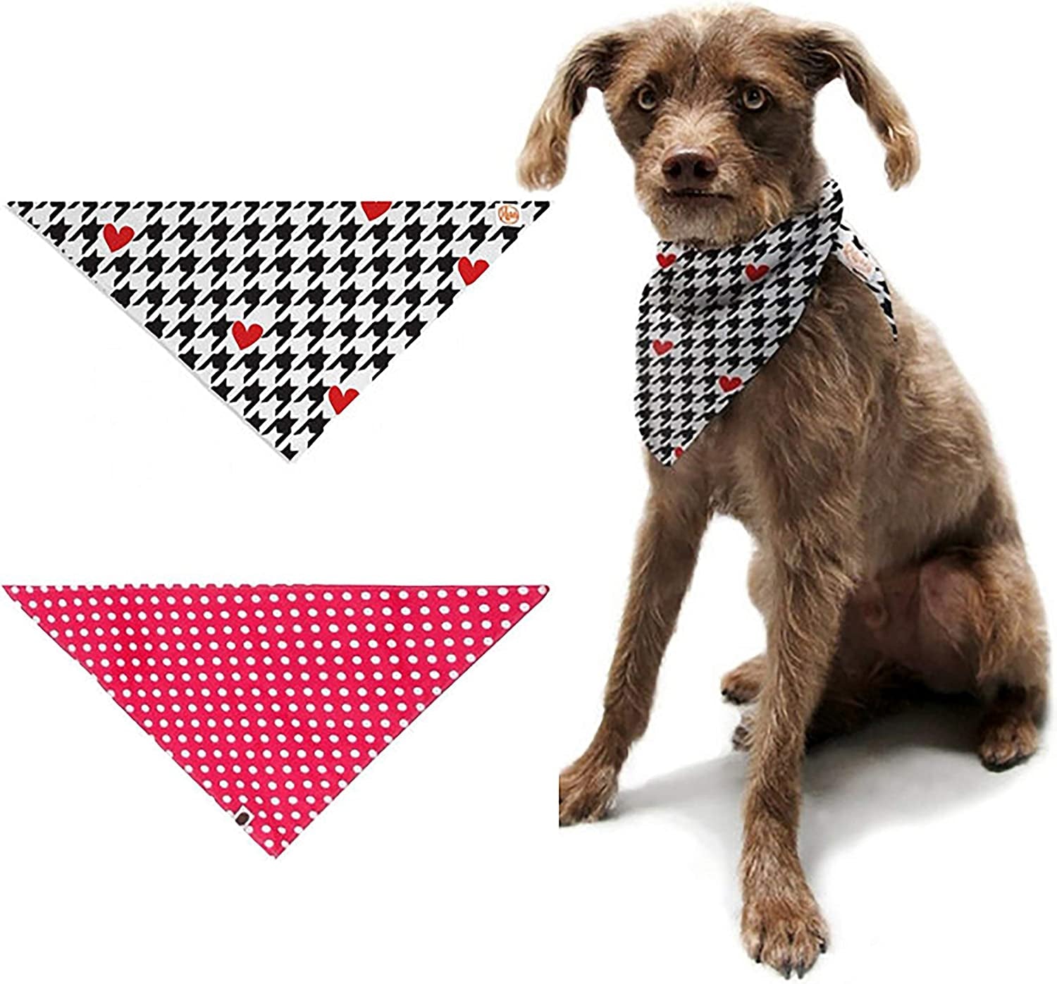 FRTSFLEE Dog Bandana American USA Trump Flag Scarves Accessories Decoration for Pet Cats and Puppies Animals & Pet Supplies > Pet Supplies > Dog Supplies > Dog Apparel FRTSFLEE   