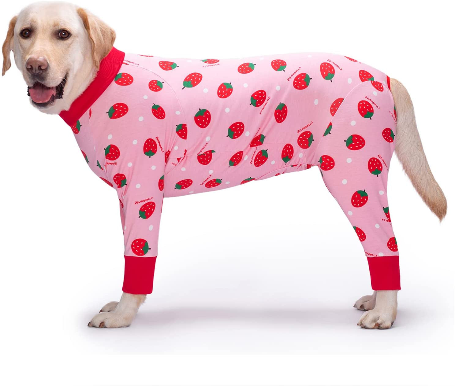 Lovinpet Large Dog Onesie Pajamas, Pet Anxiety Relief, anti Licking Do –  KOL PET