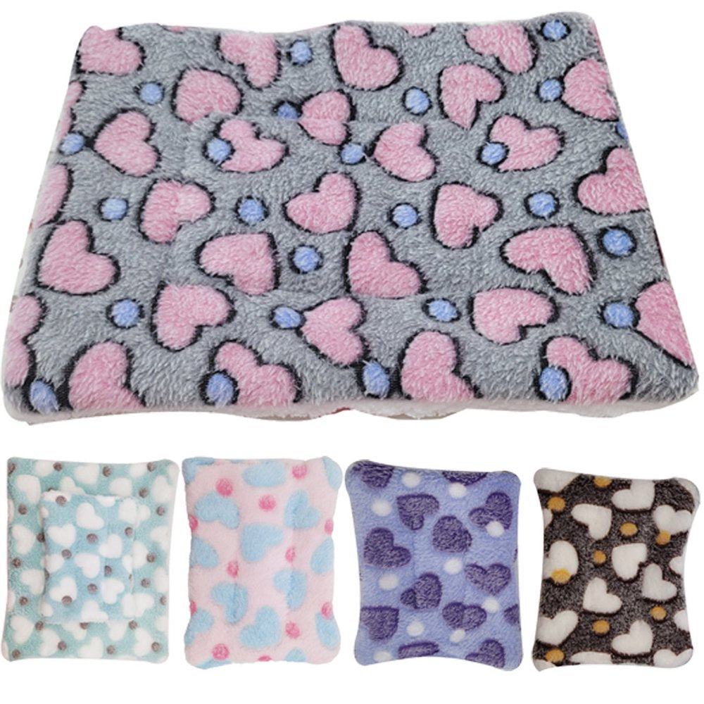 Pet Enjoy Guinea Pig Bed Mat,Rabbit Warm Bed Hamster Bedding Winter Guinea Pig Sleep Pad for Bunny Hamster Squirrel Hedgehog Chinchilla Small Animals Animals & Pet Supplies > Pet Supplies > Small Animal Supplies > Small Animal Bedding Pet Enjoy S Random Color 