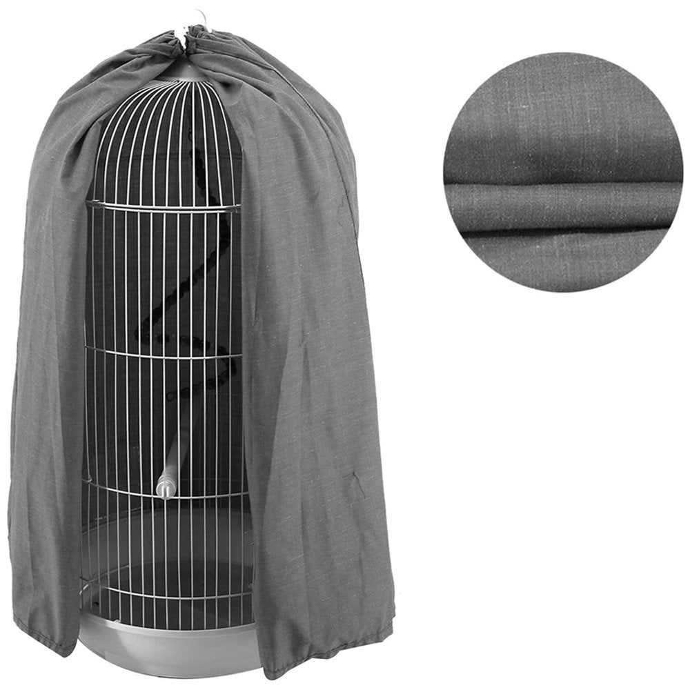 Classic round Dome Top Bird Cage Cover Shield Birdcage Light Covers Skirt Accessories Screen for Parakeets Love Birds Budgies Animals & Pet Supplies > Pet Supplies > Bird Supplies > Bird Cage Accessories Teucfsky   