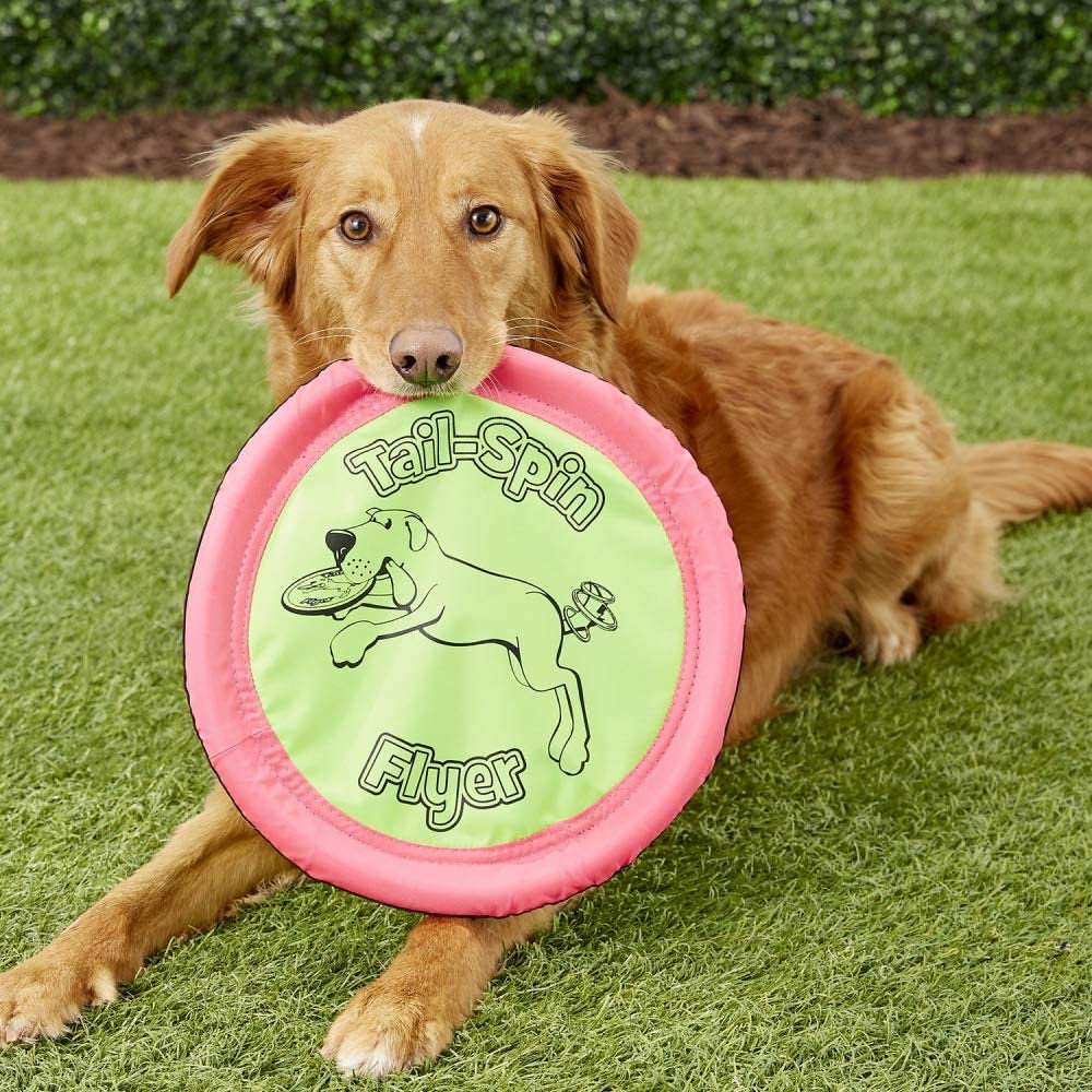 Booda Tail Spin Flyer Big Daddy Frisbee Dog Toy, Large Animals & Pet Supplies > Pet Supplies > Dog Supplies > Dog Toys Doskocil Manufacturing Co Inc   