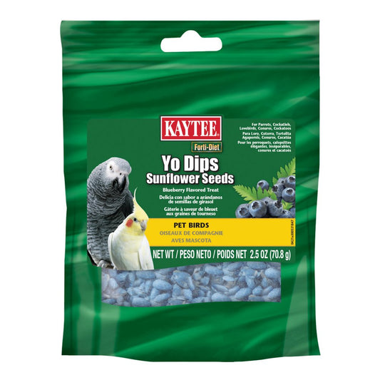 Kaytee Kaytee Forti Diet Yo Dips Avian Sunflower Blueberry 2.5 Oz. 2.5 Oz. Animals & Pet Supplies > Pet Supplies > Bird Supplies > Bird Treats Central Garden and Pet   