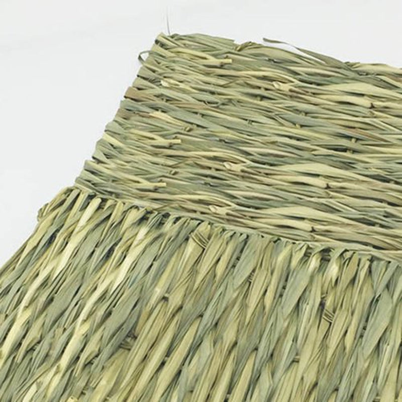 Cheers.Us Grass Mat Woven Bed Mat for Small Animal Grass Mats Bunny Bedding Nest Chew Toy Bed Play Toy for Guinea Pig Parrot Rabbit Bunny Hamster Rat Animals & Pet Supplies > Pet Supplies > Small Animal Supplies > Small Animal Bedding Cheers.US   