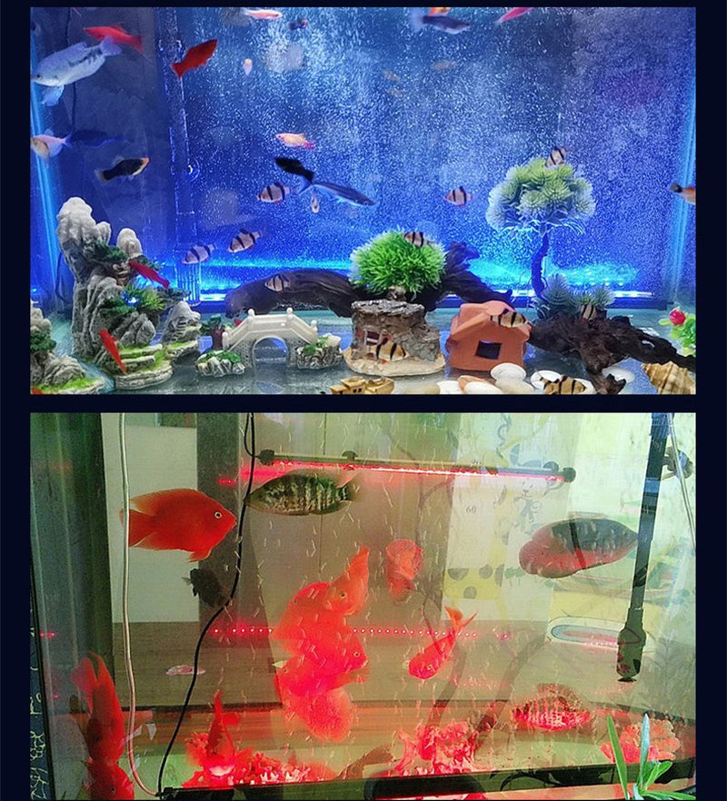 LED 7 Colors Change Aquarium Light Fish Bowl Submersible Light Air Bubble Lamp Animals & Pet Supplies > Pet Supplies > Fish Supplies > Aquarium Lighting GlorySunshine   
