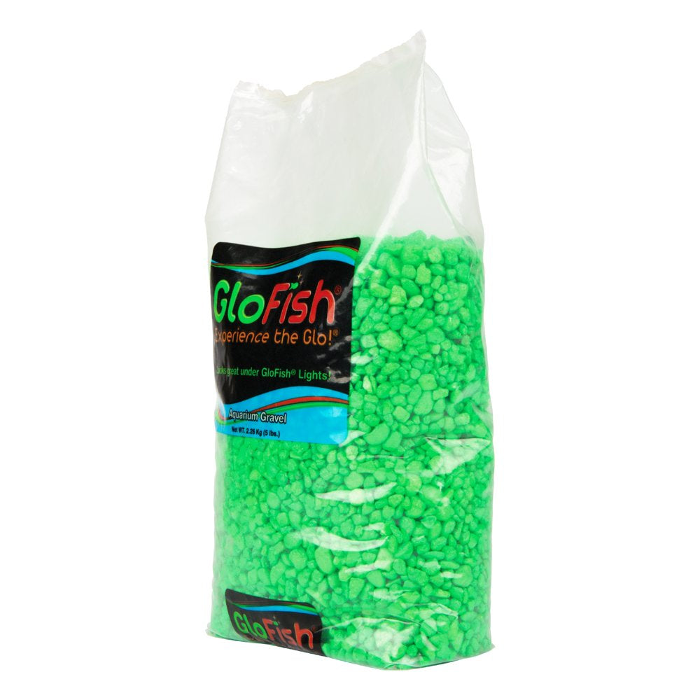 Glofish Aquarium Gravel 5 Pounds, Fluorescent Green, Complements Tanks Animals & Pet Supplies > Pet Supplies > Fish Supplies > Aquarium Gravel & Substrates Spectrum Brands   