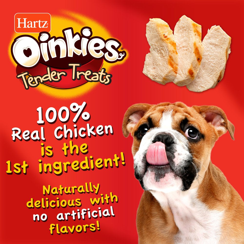 Hartz Oinkies Rawhide-Free Tender Treats for Small and Senior Dogs, Chicken, 13.3Oz (36 Count) Animals & Pet Supplies > Pet Supplies > Dog Supplies > Dog Treats Hartz Mountain Corp   