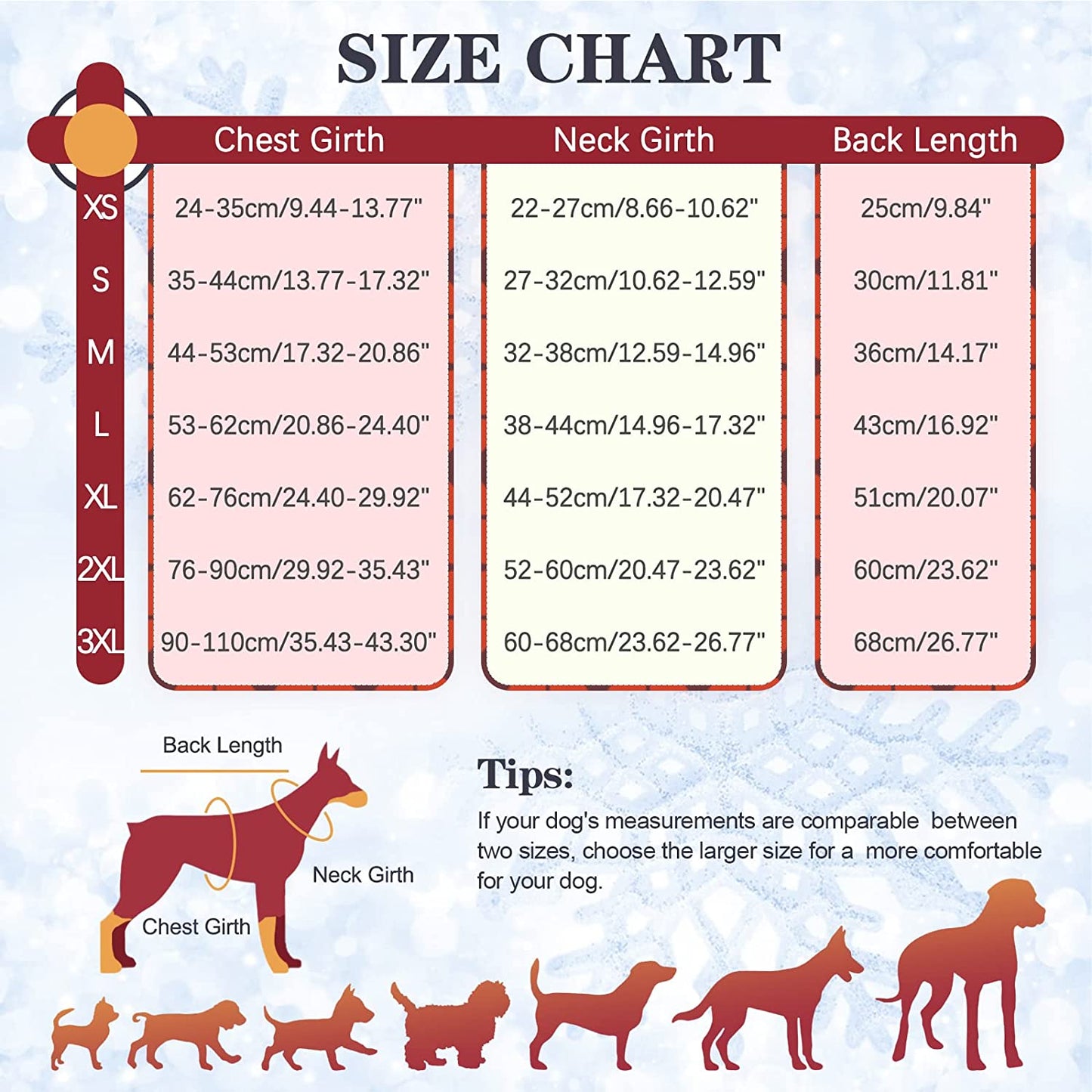 Kuoser Dog Winter Coat, Reversible Dog Jacket, Warm Dog Coat British Style Puppy Cold Weather Coat, Windproof Dog Clothes Dog Vest for Small Medium and Large Dogs Red M Animals & Pet Supplies > Pet Supplies > Dog Supplies > Dog Apparel Kuoser   