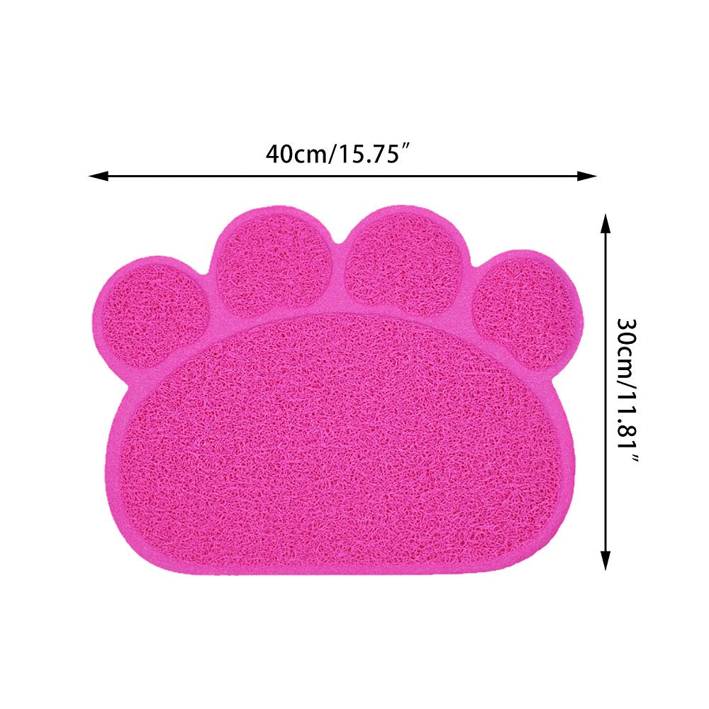 Super Soft Cat Litter Mat, 2Pcs Trapper Mats for Cats, Aousthop Paw Shape Litter Mat, Litter Box Mat Urine Proof, Durable, Easy Clean Animals & Pet Supplies > Pet Supplies > Cat Supplies > Cat Litter Box Mats MUTOCAR   