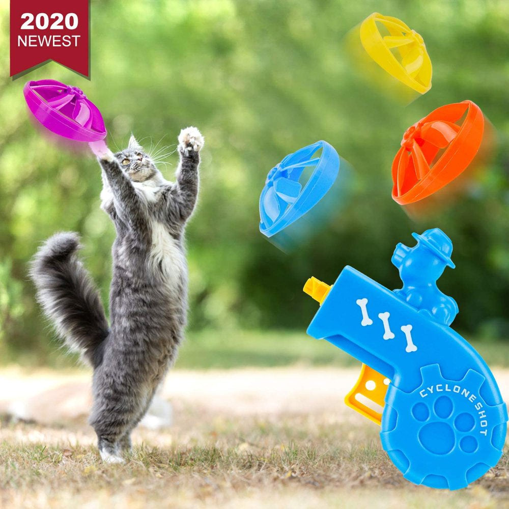 Carkira Cat Toy 5 Color Flying Propeller, Interactive Toy for Kitten Hunting Chase Animals & Pet Supplies > Pet Supplies > Cat Supplies > Cat Toys Carkira   