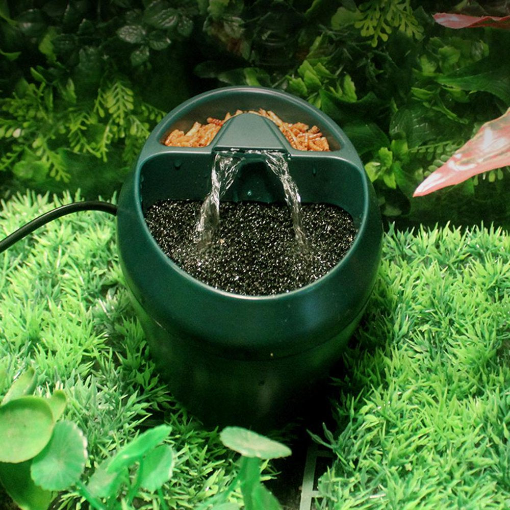 Reptile Chameleon Amphibians Reptiles Large Food Pet Bearded Dripper Turtle Drinking Your Chameleon Dispenser Animals & Pet Supplies > Pet Supplies > Reptile & Amphibian Supplies > Reptile & Amphibian Habitat Accessories DYNWAVE   